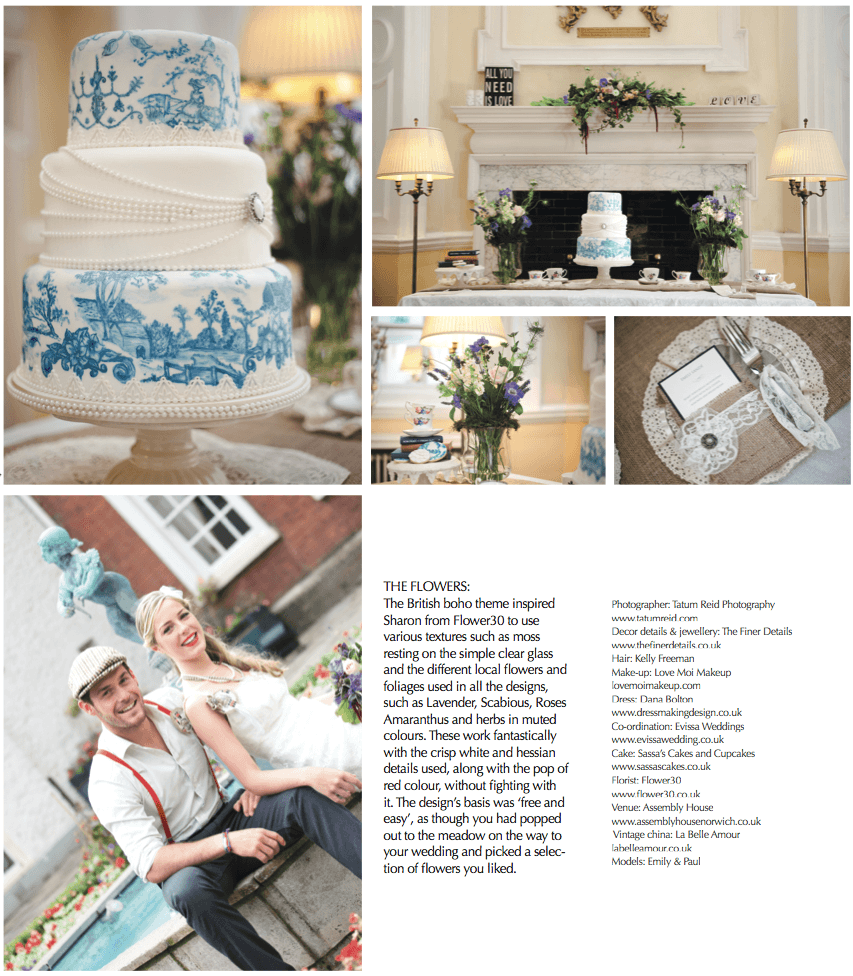 April 2013_Unique Bride magazine, Published,tatum reid photography tatum reid photography, boho creative shoot, british bride, norfolk wedding photography