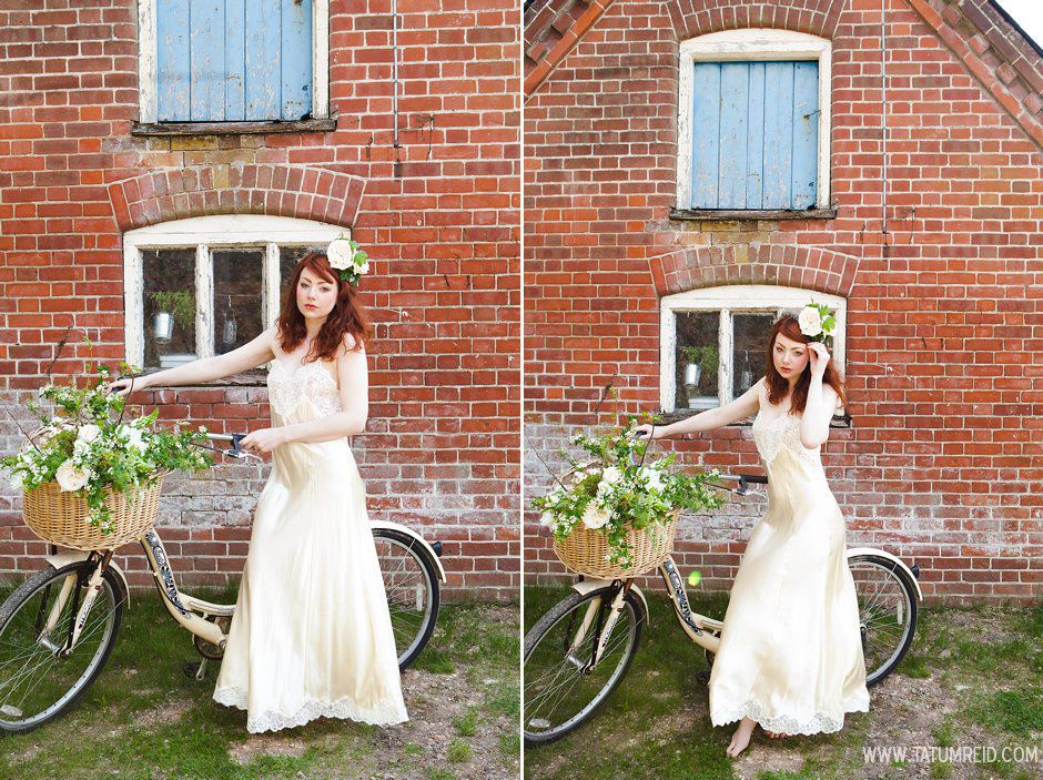 Bohemian bride, boho bride, floral headwear for brides, outdoor wedding, Norfolk, Norwich, Tatum Reid (16)