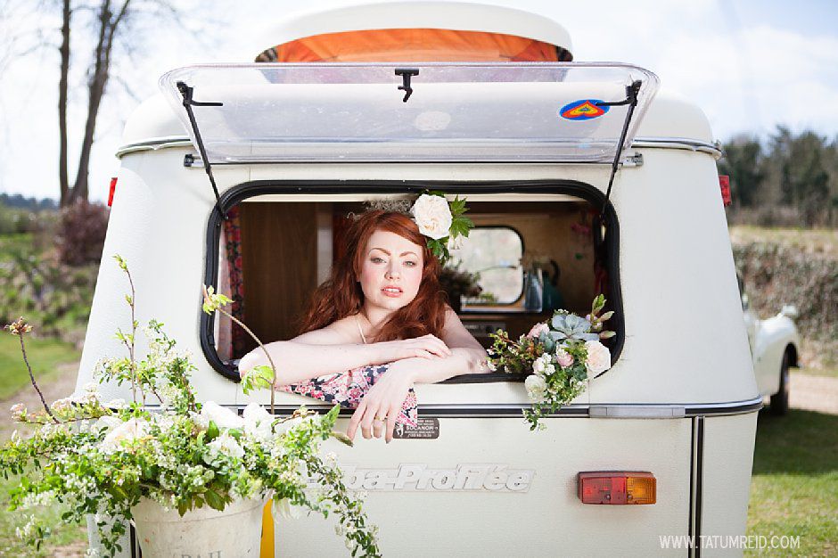 Bohemian bride, boho bride, floral headwear for brides, outdoor wedding, Norfolk, Norwich, Tatum Reid (10)