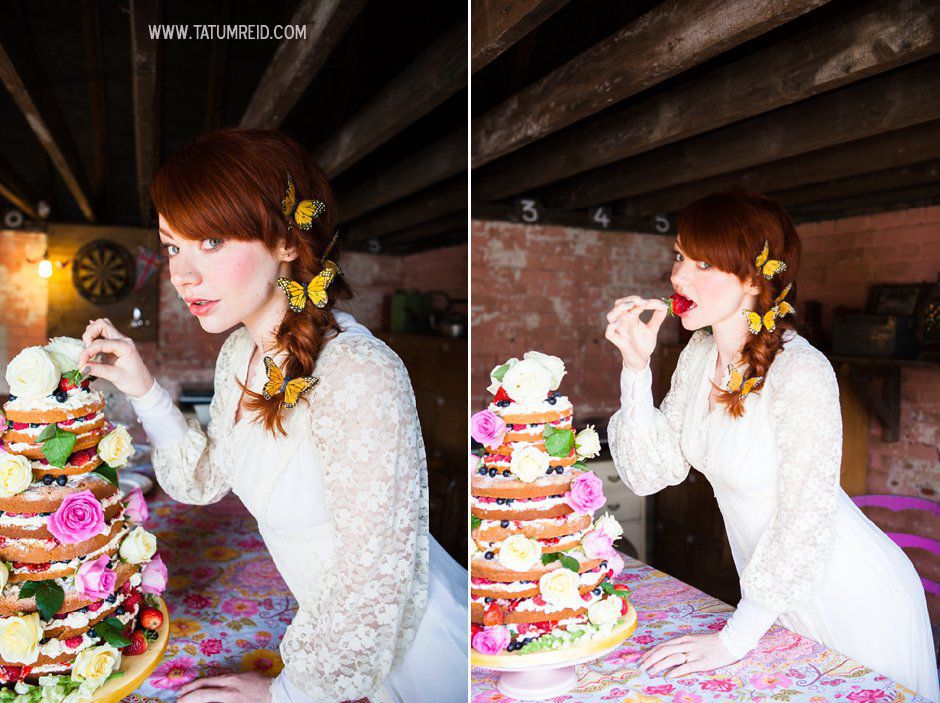 Bohemian bride, boho bride, floral headwear for brides, outdoor wedding, Norfolk, Norwich, Tatum Reid (7)