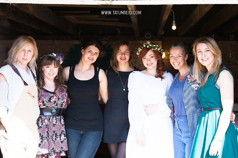 Bohemian bride, boho bride, floral headwear for brides, outdoor wedding, Norfolk, Norwich, Tatum Reid (1)