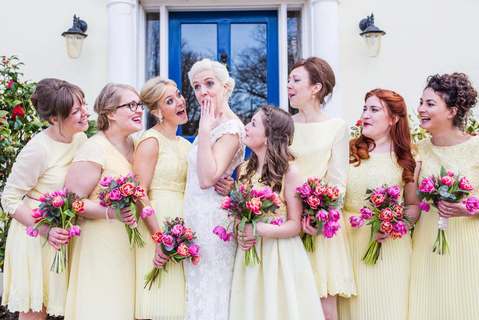 tatum reid photography_wedding _diy rustic vintage back garden wedding _barn_suffolk_norfolk_yellow dresses (10)