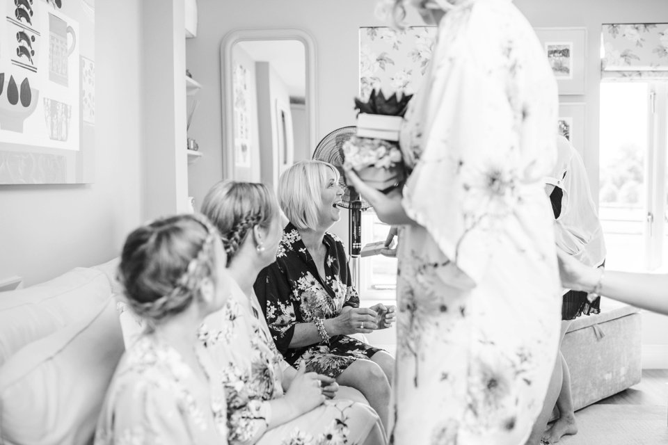 Garden Barn Suffolk wedding photography_tatum reid_blush pink bride_pastel dresses, multicolour, diy wedding decor_succulents_paper flowers_garden games_newmarket (65)