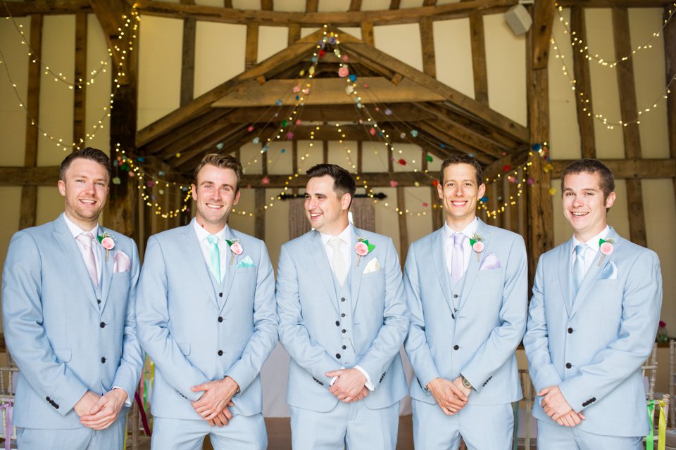 Garden Barn Suffolk wedding photography_tatum reid_blush pink bride_pastel dresses, multicolour, diy wedding decor_succulents_paper flowers_garden games_newmarket (57)