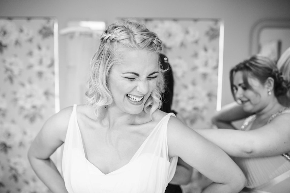 Garden Barn Suffolk wedding photography_tatum reid_blush pink bride_pastel dresses, multicolour, diy wedding decor_succulents_paper flowers_garden games_newmarket (51)