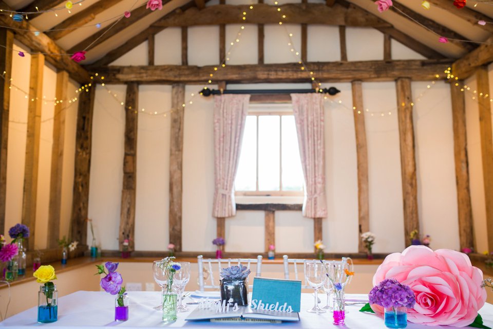 Garden Barn Suffolk wedding photography_tatum reid_blush pink bride_pastel dresses, multicolour, diy wedding decor_succulents_paper flowers_garden games_newmarket (30)