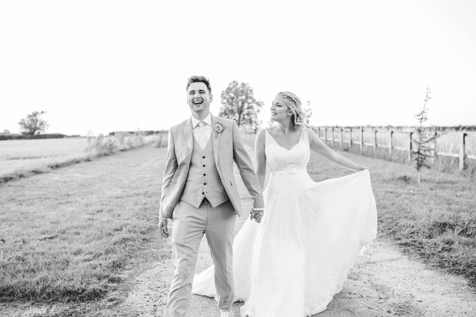 Garden Barn Suffolk wedding photography_tatum reid_blush pink bride_pastel dresses, multicolour, diy wedding decor_succulents_paper flowers_garden games_newmarket (7)