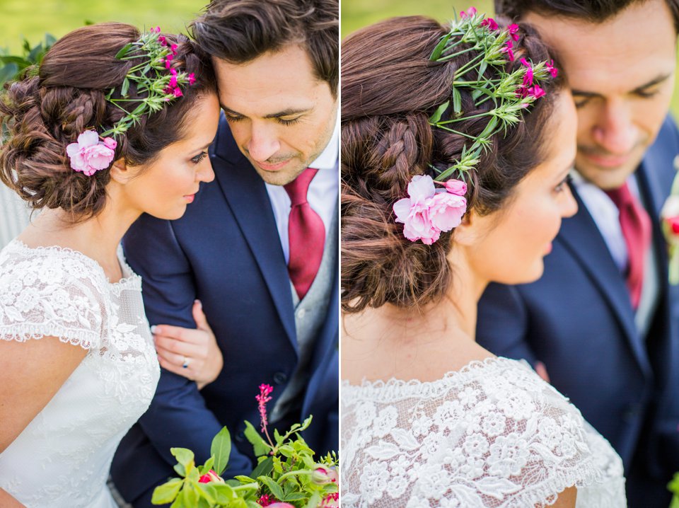 Narborough Hall gardens_ Norfolk wedding venue_rustic_boho_burgundy_loose flowers_floral crown_calligraphy_tatum reid photography (104)