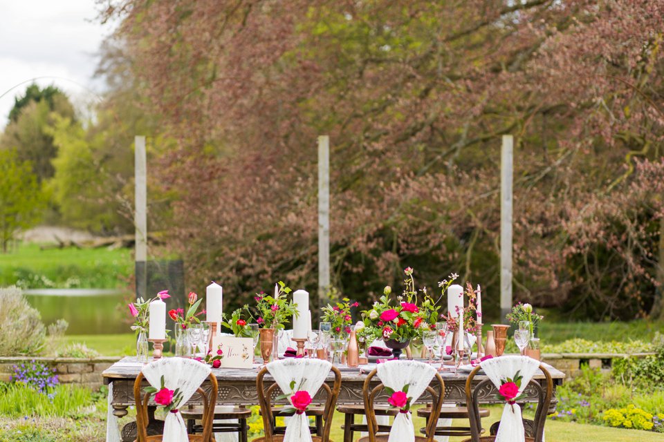 Narborough Hall gardens_ Norfolk wedding venue_rustic_boho_burgundy_loose flowers_floral crown_calligraphy_tatum reid photography (97)