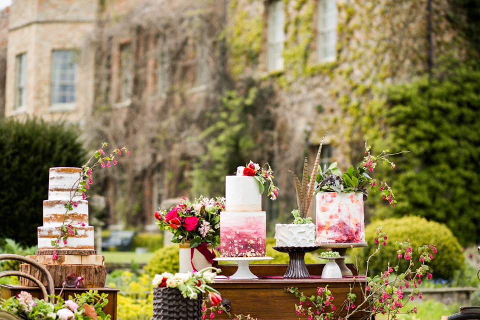 Narborough Hall gardens_ Norfolk wedding venue_rustic_boho_burgundy_loose flowers_floral crown_calligraphy_tatum reid photography (82)