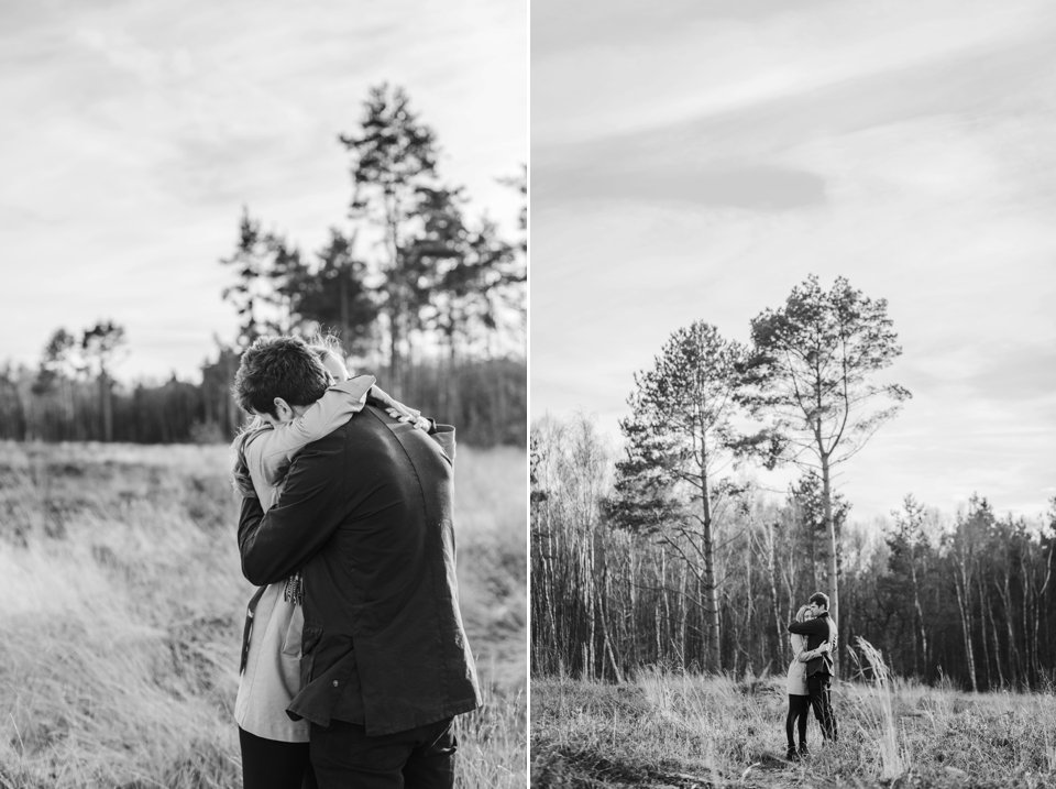 Norwich norfolk woodland engagement winter prewedding shoot with earth tones_beige mac and scarves_©tatum reid (7)