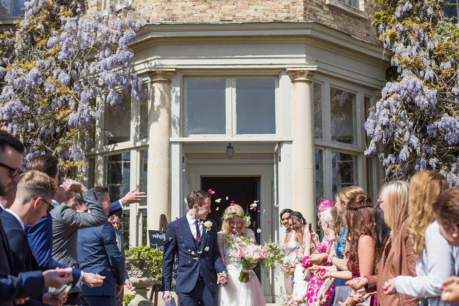 Narborough Hall wedding